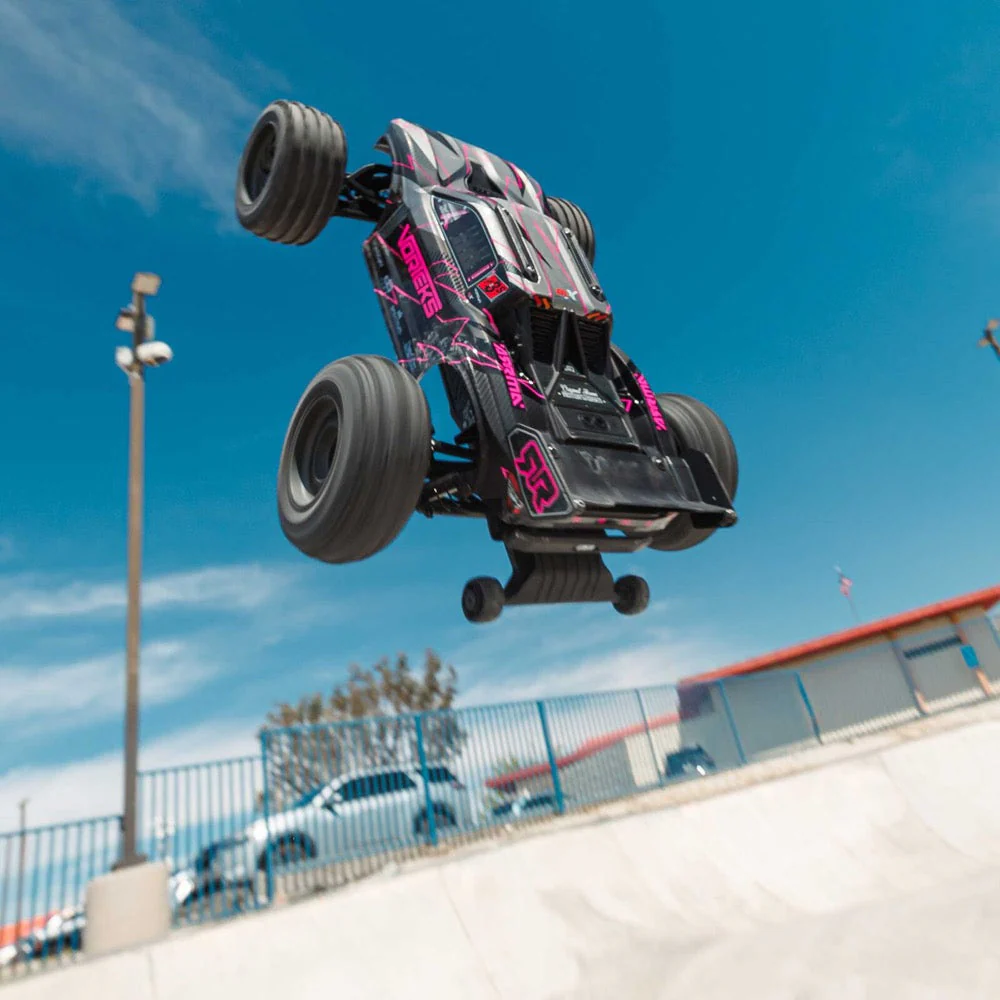 Arrma Vorteks 1/10 2wd 223S BLX Stadium Truck (Pink) ARA3505T3 - Image 28
