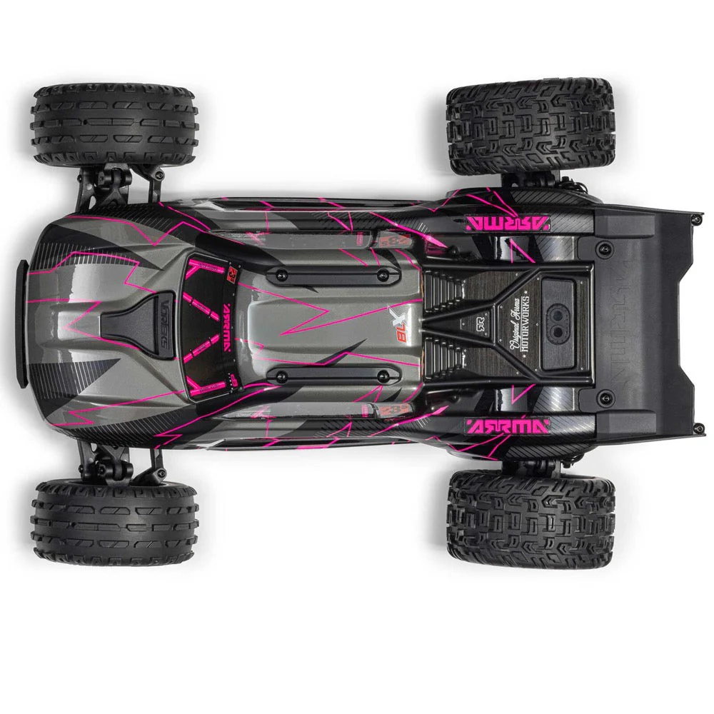 Arrma Vorteks 1/10 2wd 223S BLX Stadium Truck (Pink) ARA3505T3 - Image 5
