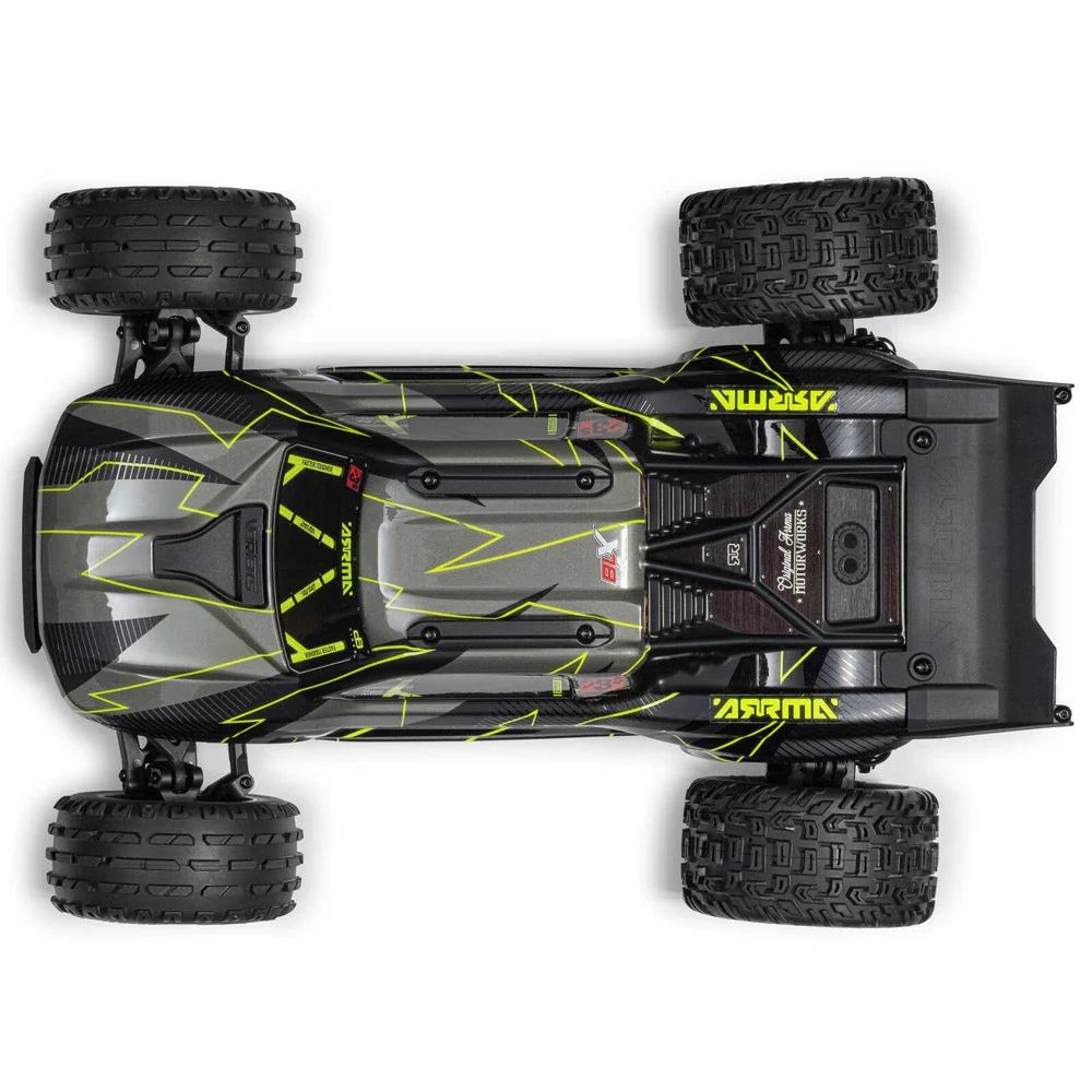 Arrma Vorteks 1/10 2wd 223S BLX Stadium Truck (Yellow) ARA3505T1 - Image 5