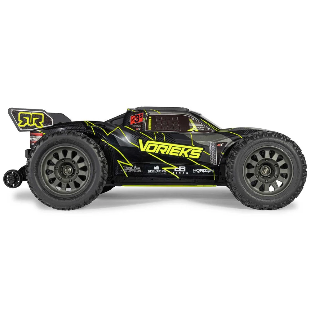 Arrma Vorteks 1/10 2wd 223S BLX Stadium Truck (Yellow) ARA3505T1 - Image 8