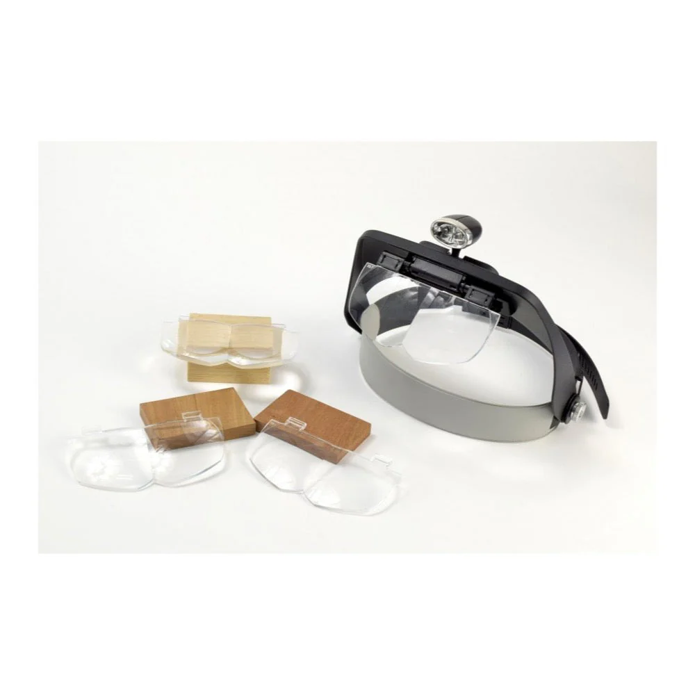 Artesania 27054-1 Hands Free Magnifier Glasses With 2 LED Lights Modelling Tool - Image 3