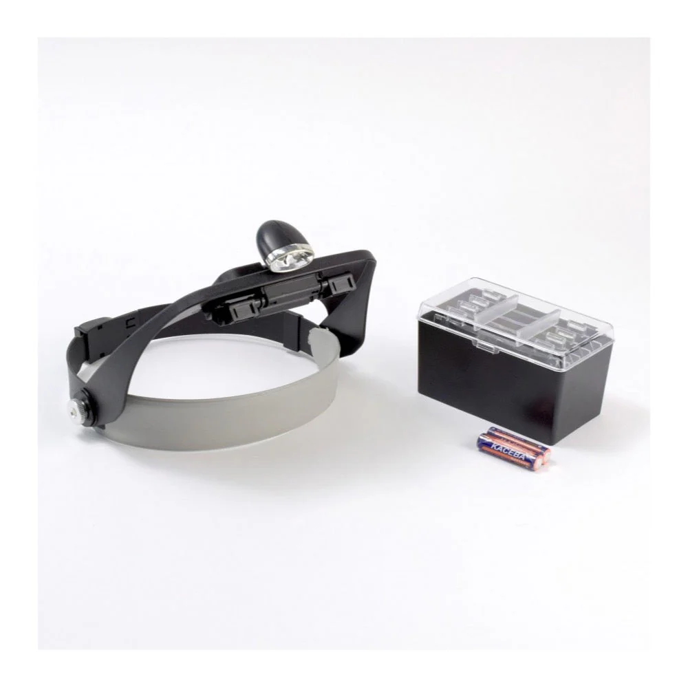 Artesania 27054-1 Hands Free Magnifier Glasses With 2 LED Lights Modelling Tool - Image 4