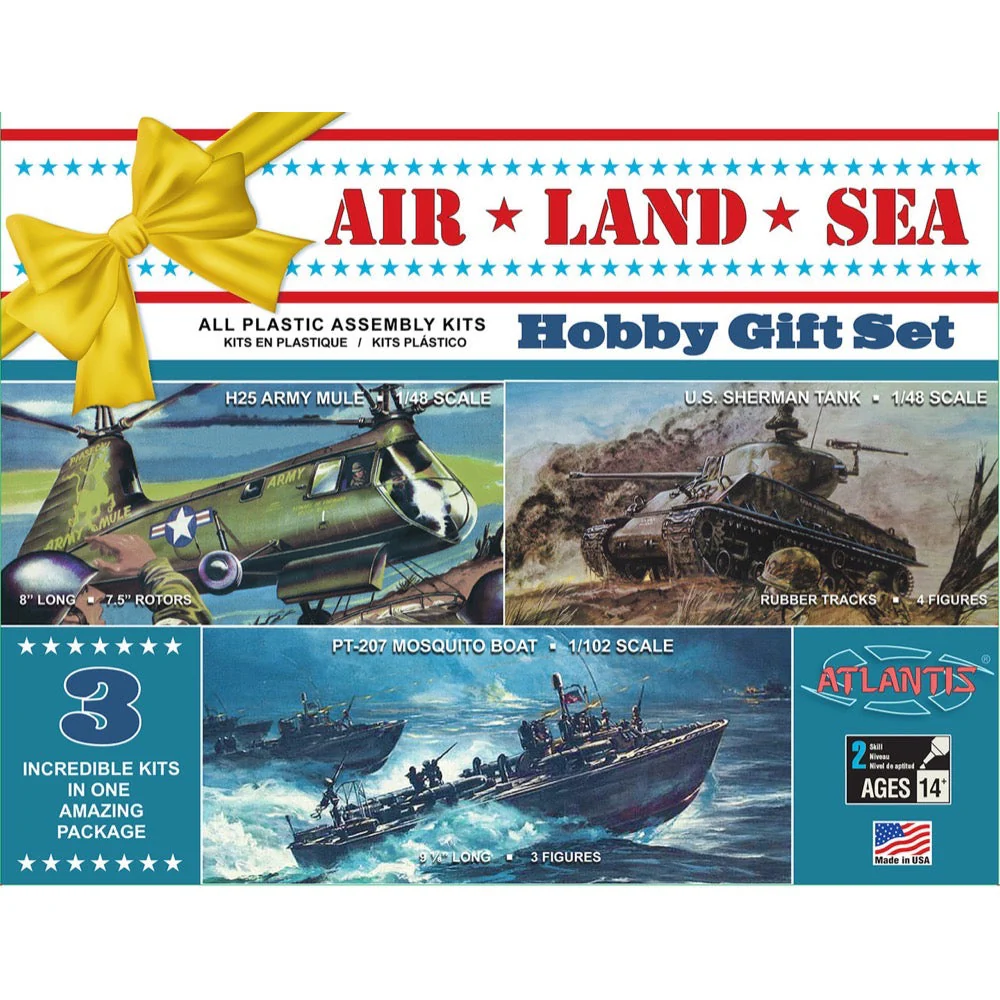 Atlantis Models 9001 US Navy Air Land and Sea Gift Set