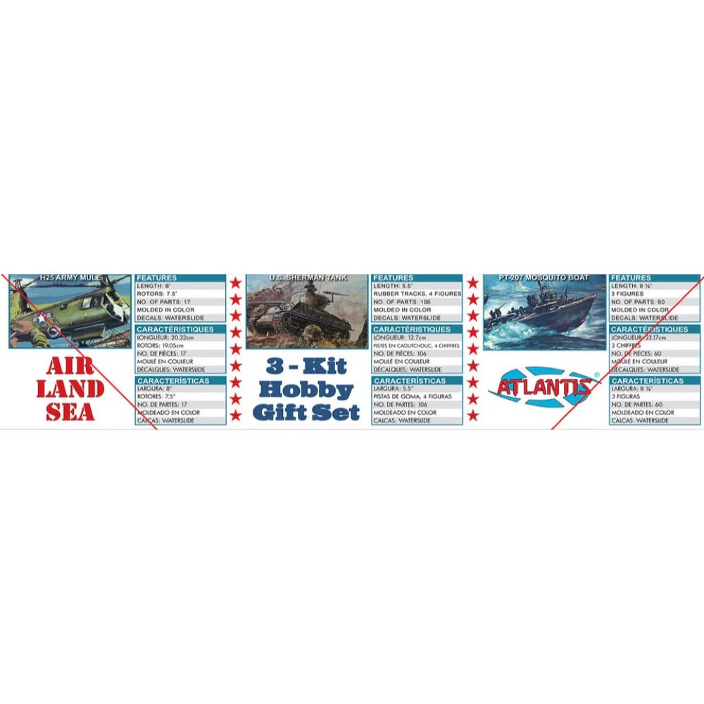 Atlantis Models 9001 US Navy Air Land and Sea Gift Set - Image 5