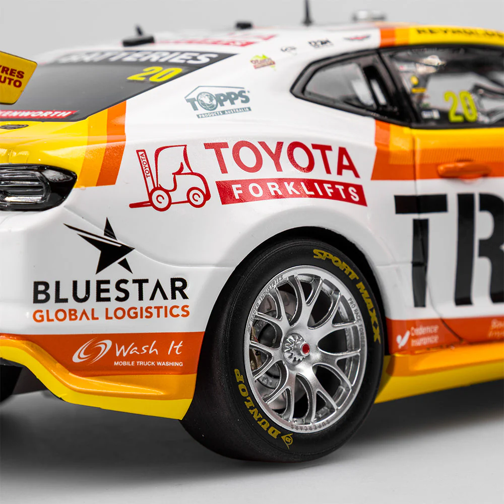 Authentic Collectables ACD18C24F 1/18 Tradie Beer Racing #20 Chevrolet Camaro ZL1 2024 Repco Supercars Championship Season David Reynolds - Image 7