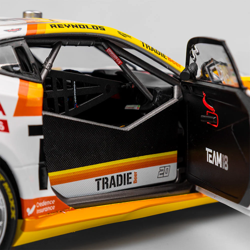 Authentic Collectables ACD18C24F 1/18 Tradie Beer Racing #20 Chevrolet Camaro ZL1 2024 Repco Supercars Championship Season David Reynolds - Image 8