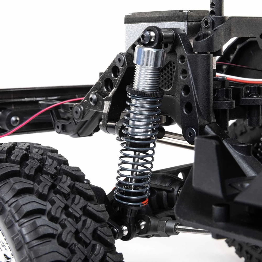 Axial 1/10 SCX10 III Base Camp 82 Chevy K10 RC Rock Crawler Black AXI03030T2 - Image 10