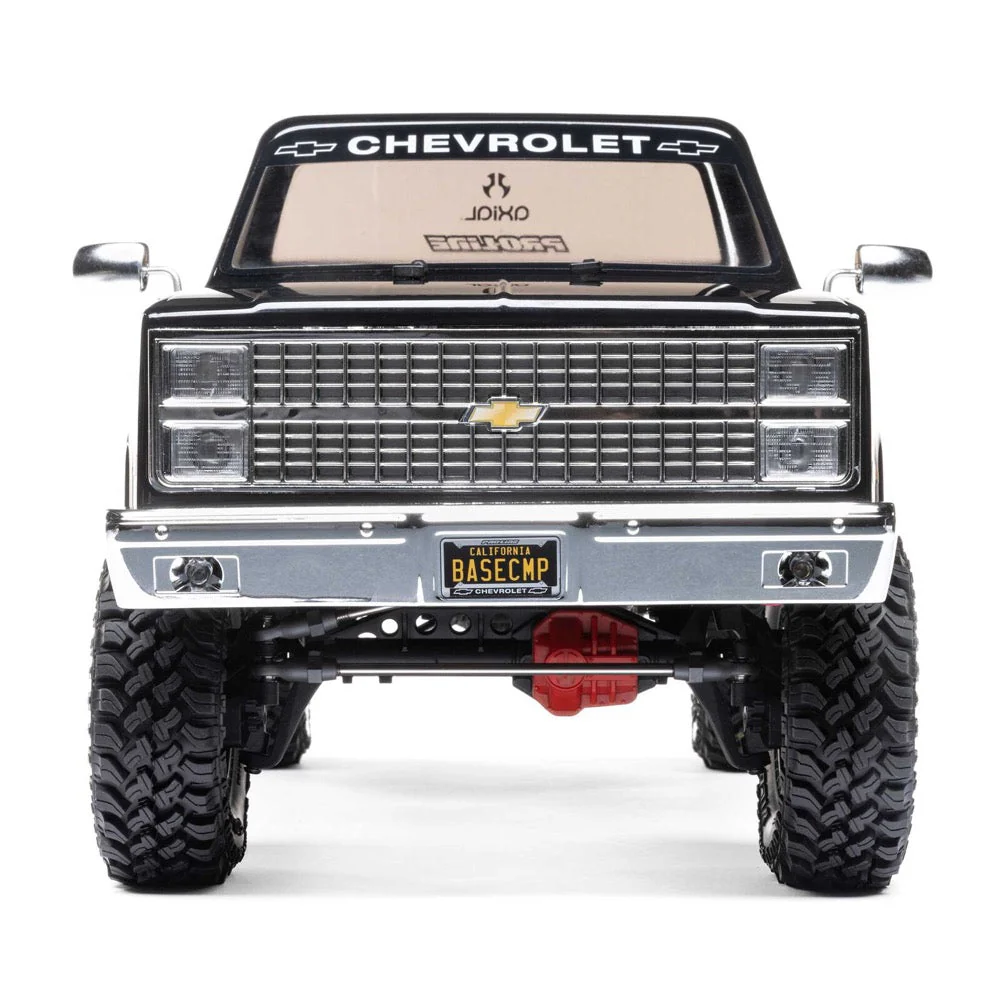 Axial 1/10 SCX10 III Base Camp 82 Chevy K10 RC Rock Crawler Black AXI03030T2 - Image 2