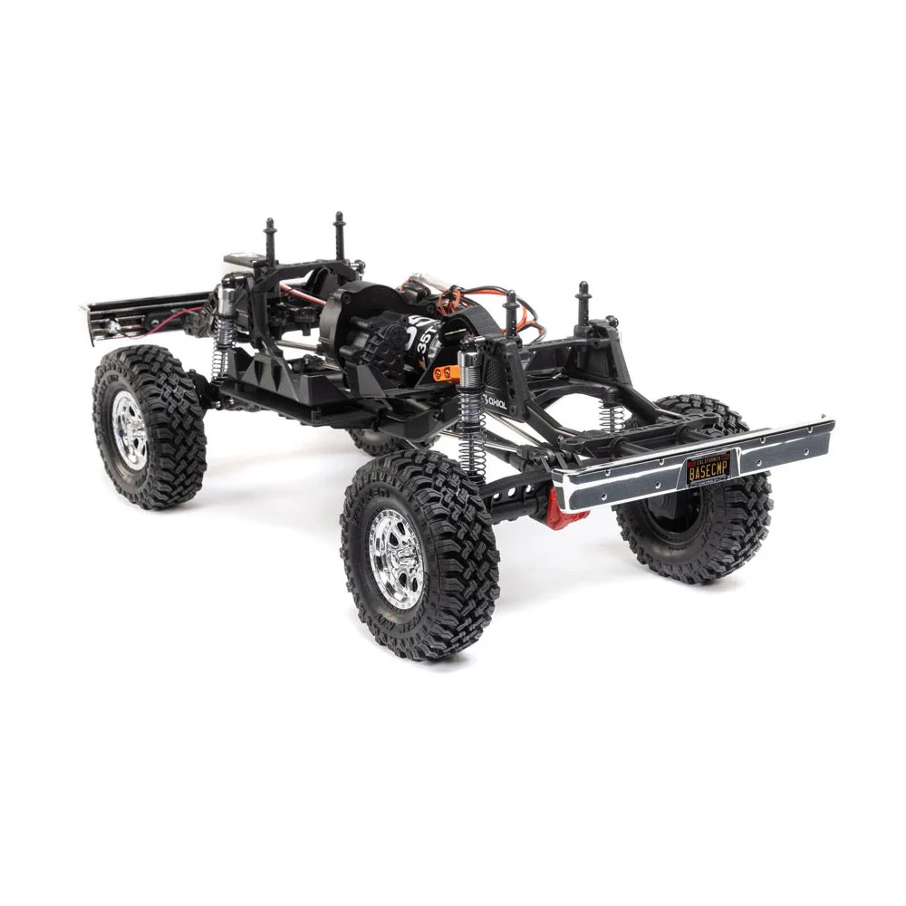 Axial 1/10 SCX10 III Base Camp 82 Chevy K10 RC Rock Crawler Blue AXI03030T1 - Image 11