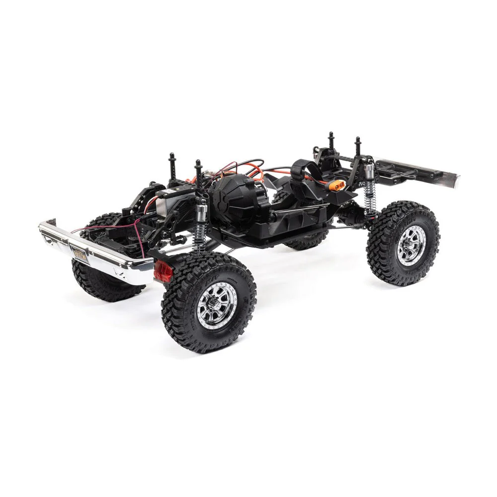 Axial 1/10 SCX10 III Base Camp 82 Chevy K10 RC Rock Crawler Blue AXI03030T1 - Image 6