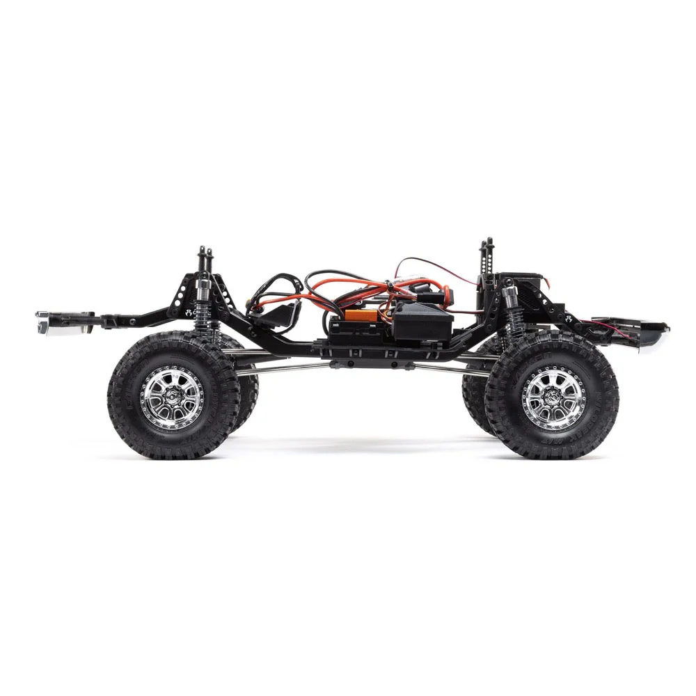 Axial 1/10 SCX10 III Base Camp 82 Chevy K10 RC Rock Crawler Blue AXI03030T1 - Image 7