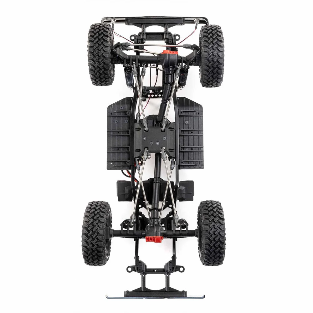 Axial 1/10 SCX10 III Base Camp 82 Chevy K10 RC Rock Crawler Blue AXI03030T1 - Image 8