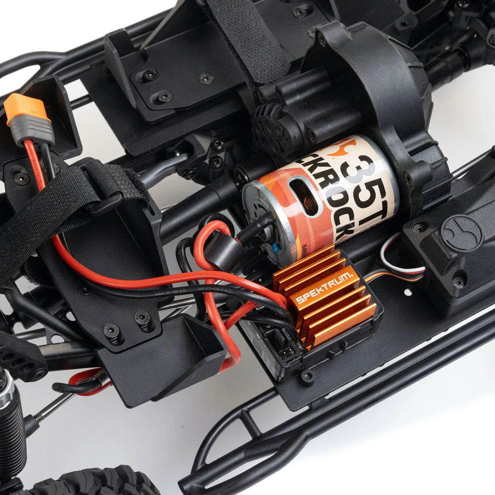 Axial 1/10 SCX10 III Base Camp V2 RC Rock Crawler (Grey) AXI-1375T2 - Image 11