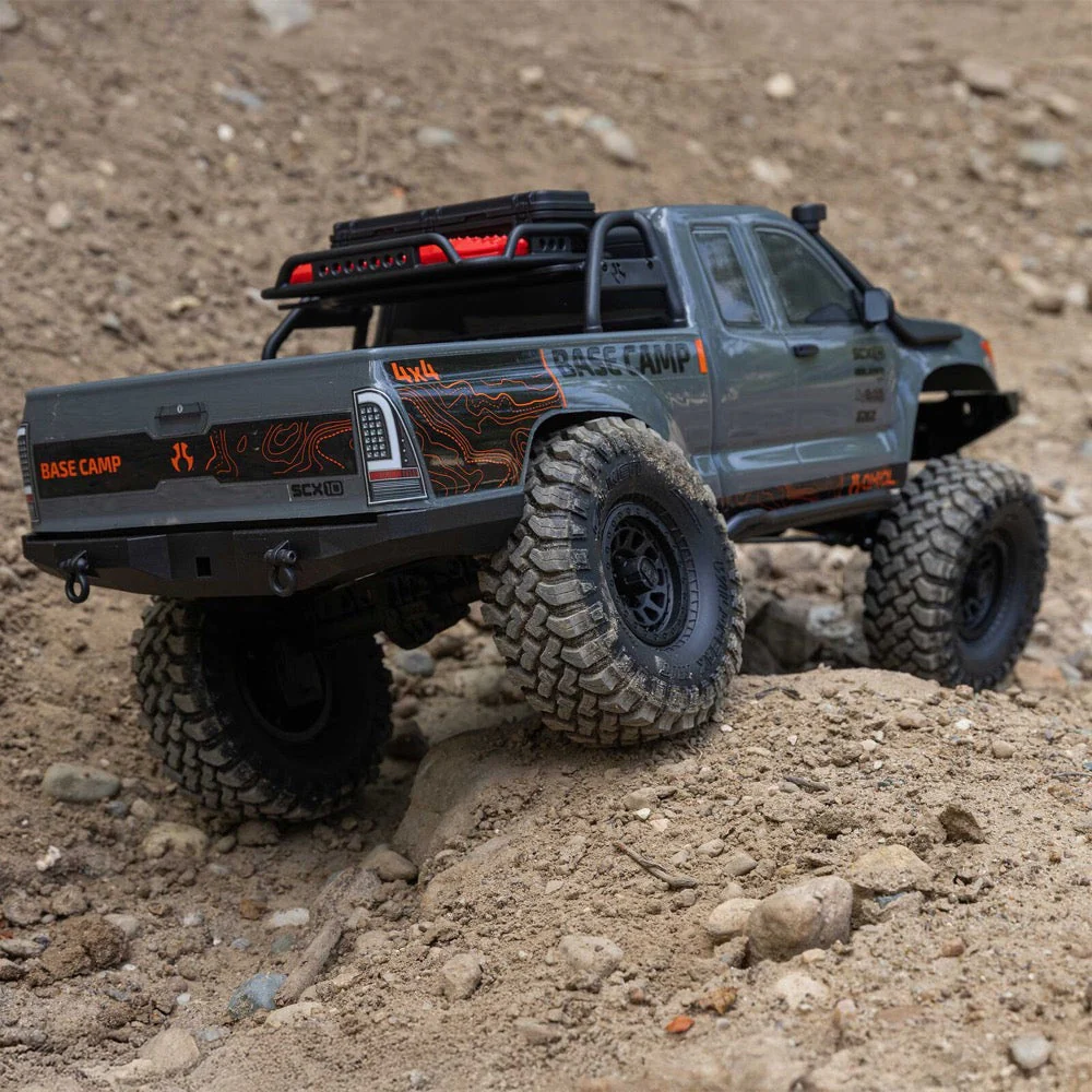 Axial 1/10 SCX10 III Base Camp V2 RC Rock Crawler (Grey) AXI-1375T2 - Image 15