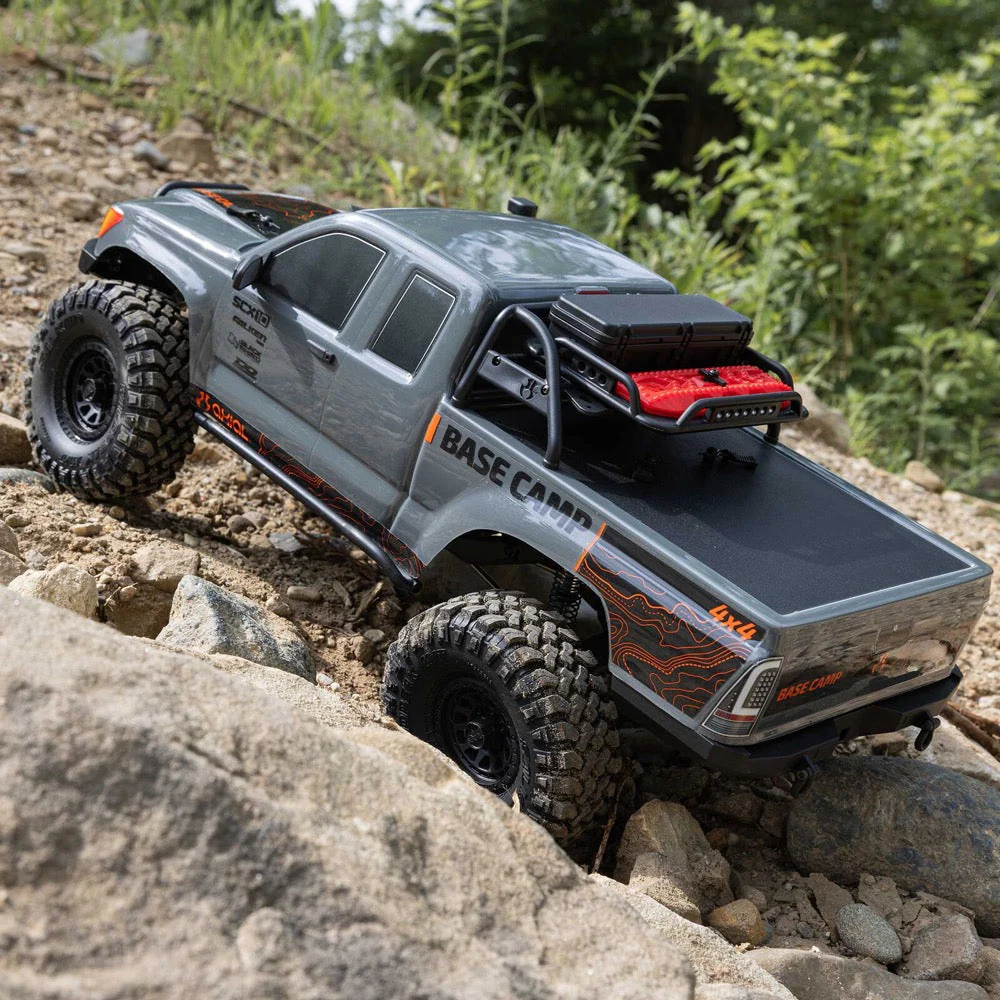 Axial 1/10 SCX10 III Base Camp V2 RC Rock Crawler (Grey) AXI-1375T2 - Image 16