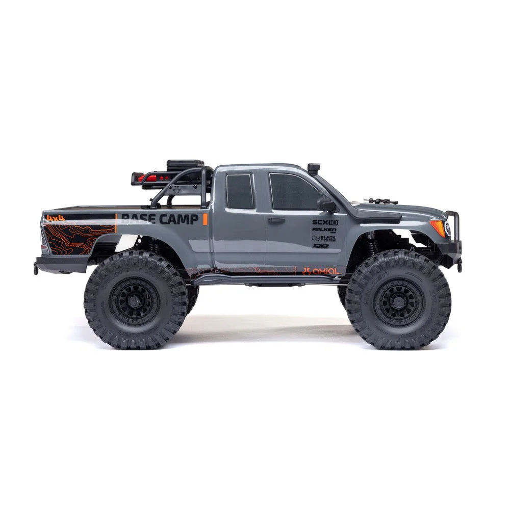 Axial 1/10 SCX10 III Base Camp V2 RC Rock Crawler (Grey) AXI-1375T2 - Image 2