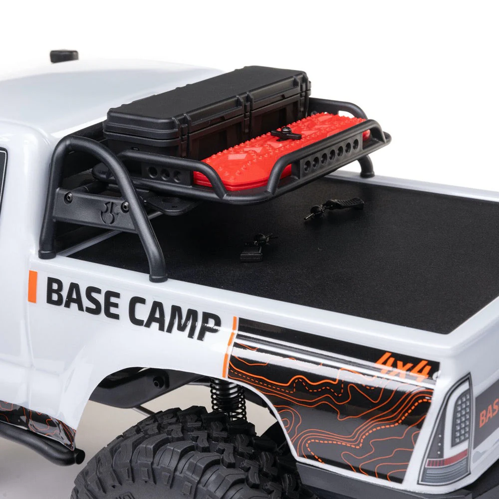 Axial 1/10 SCX10 III Base Camp V2 RC Rock Crawler (White) AXI-1375T1 - Image 7