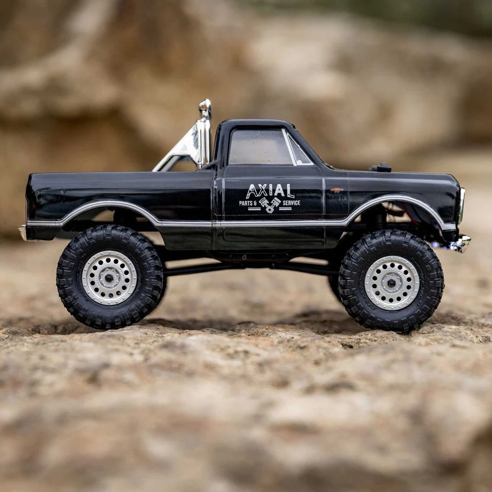 Axial 1/24 1967 Chevrolet C10 Truck RC Crawler (Black) AXI00001V2T4 - Image 15