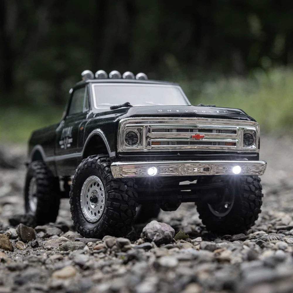 Axial 1/24 1967 Chevrolet C10 Truck RC Crawler (Black) AXI00001V2T4 - Image 18