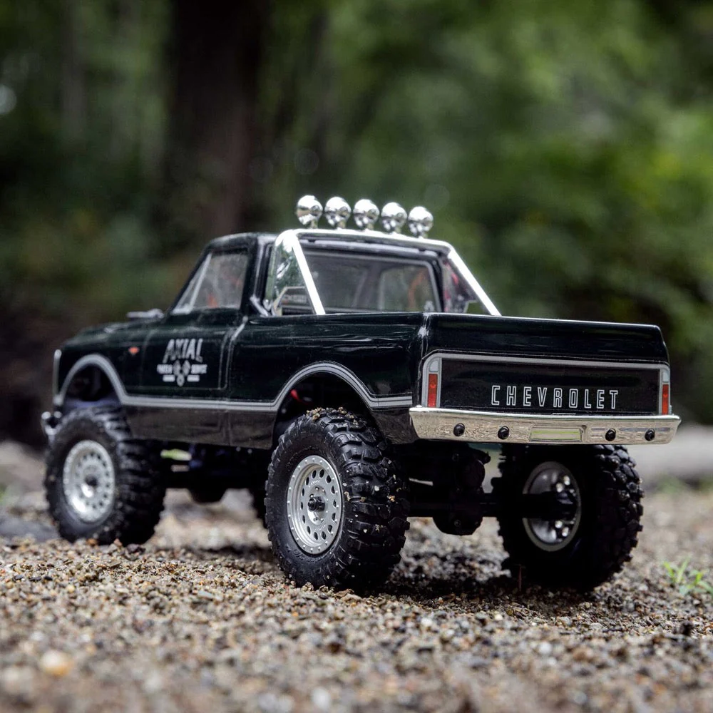 Axial 1/24 1967 Chevrolet C10 Truck RC Crawler (Black) AXI00001V2T4 - Image 21