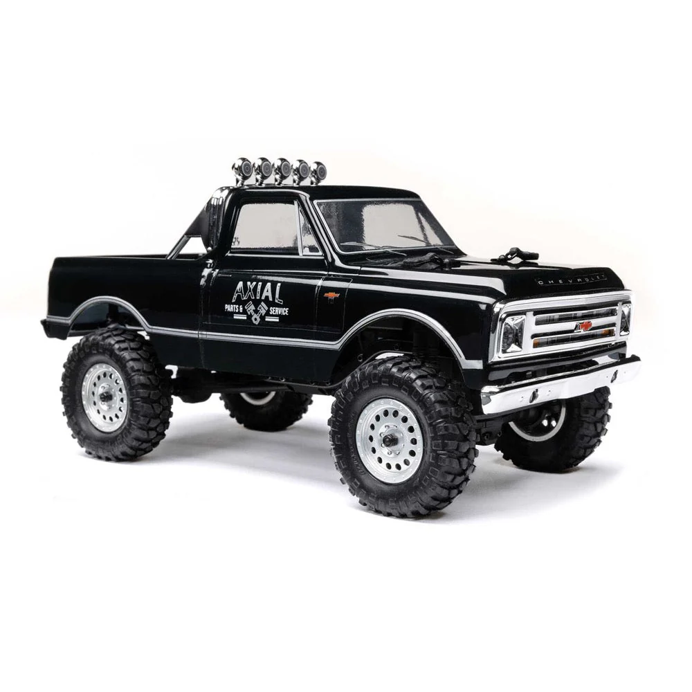 Axial 1/24 1967 Chevrolet C10 Truck RC Crawler (Black) AXI00001V2T4 - Image 3