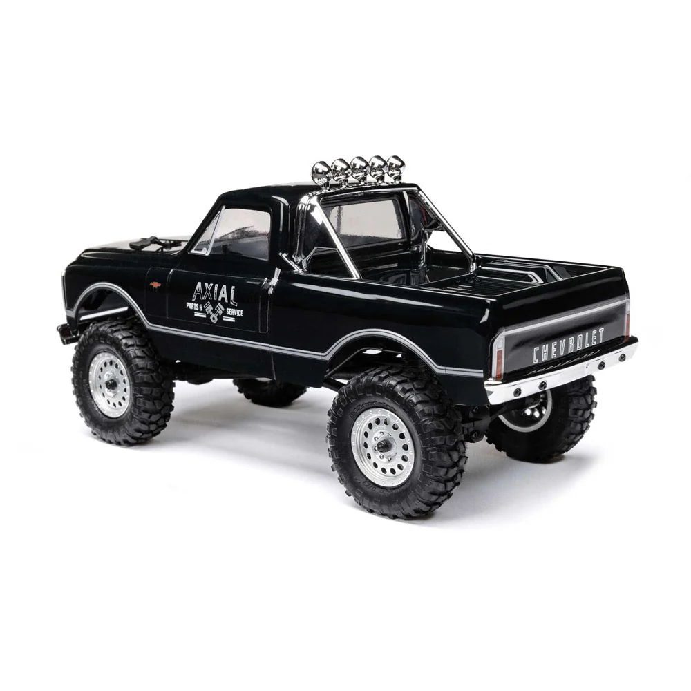Axial 1/24 1967 Chevrolet C10 Truck RC Crawler (Black) AXI00001V2T4 - Image 4