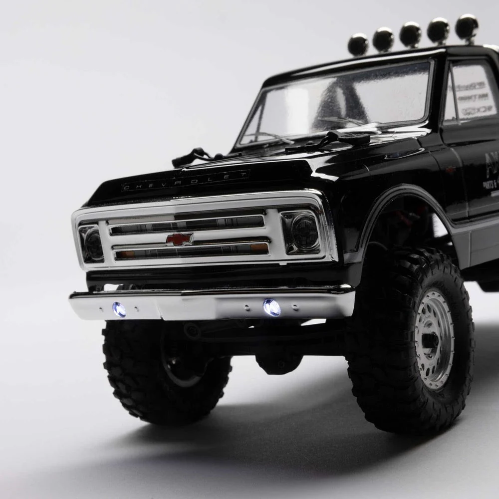 Axial 1/24 1967 Chevrolet C10 Truck RC Crawler (Black) AXI00001V2T4 - Image 6