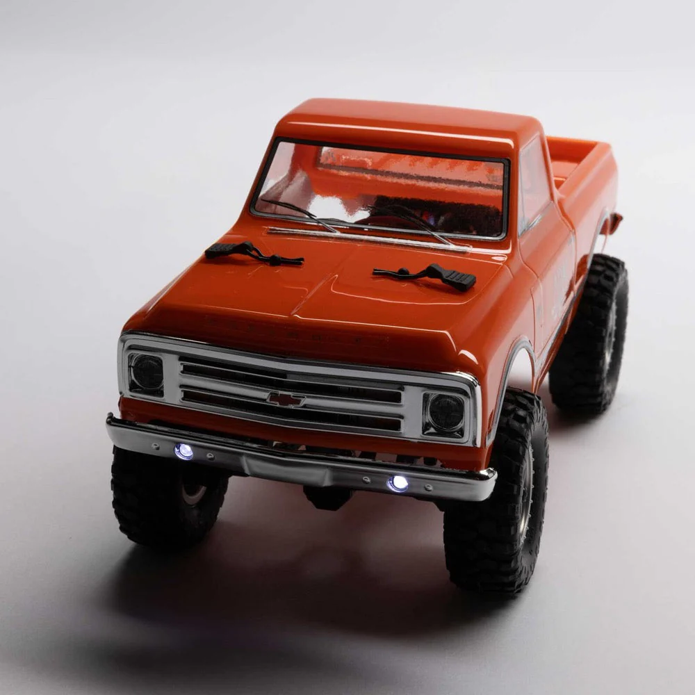 Axial 1/24 1967 Chevrolet C10 Truck RC Crawler (Orange) AXI00001V2T3 - Image 10