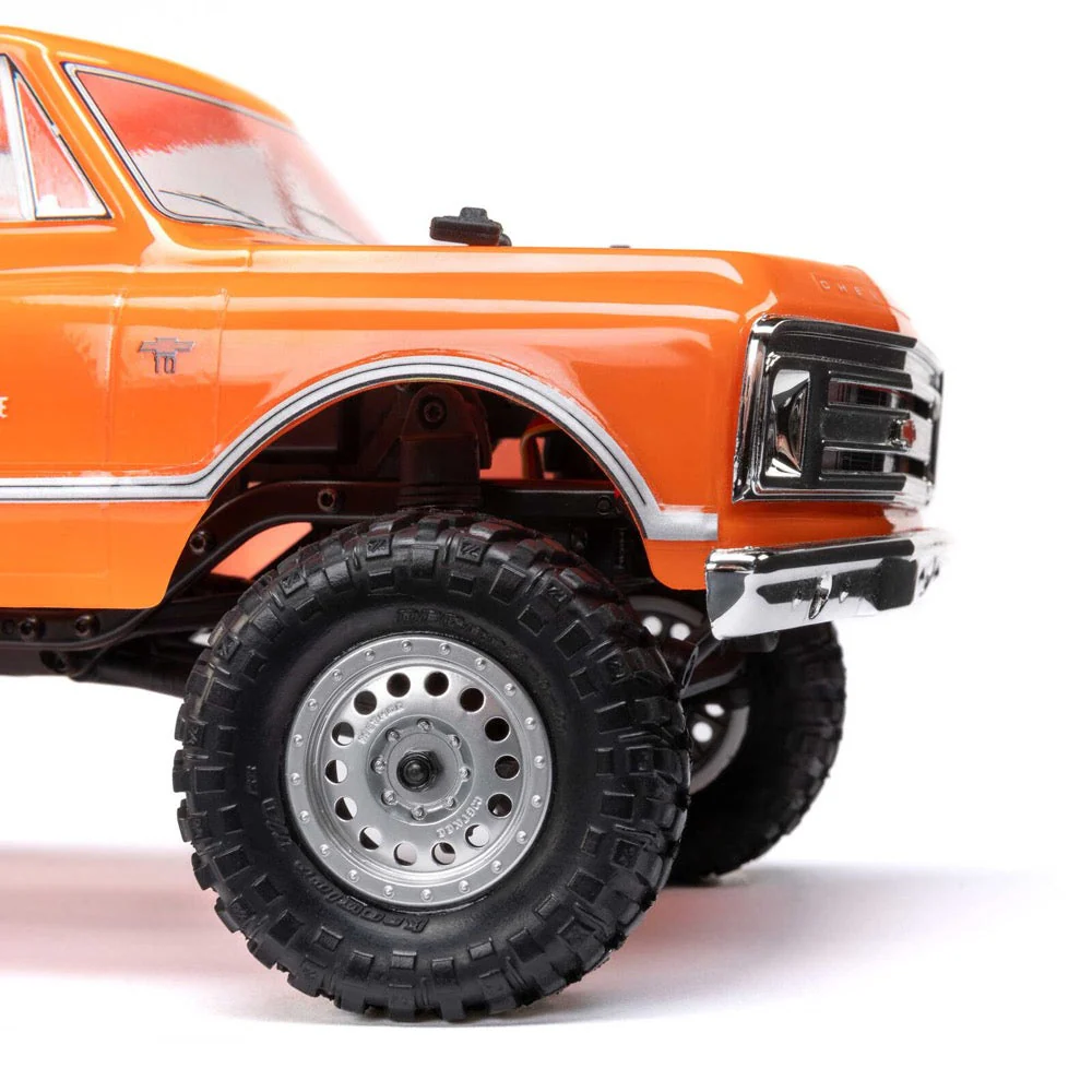 Axial 1/24 1967 Chevrolet C10 Truck RC Crawler (Orange) AXI00001V2T3 - Image 12