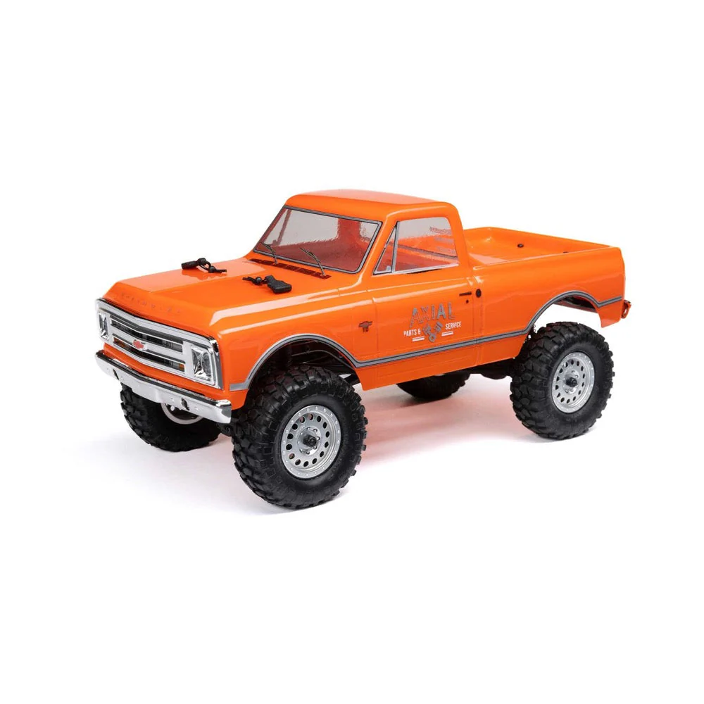 Axial 1/24 1967 Chevrolet C10 Truck RC Crawler (Orange) AXI00001V2T3 - Image 3