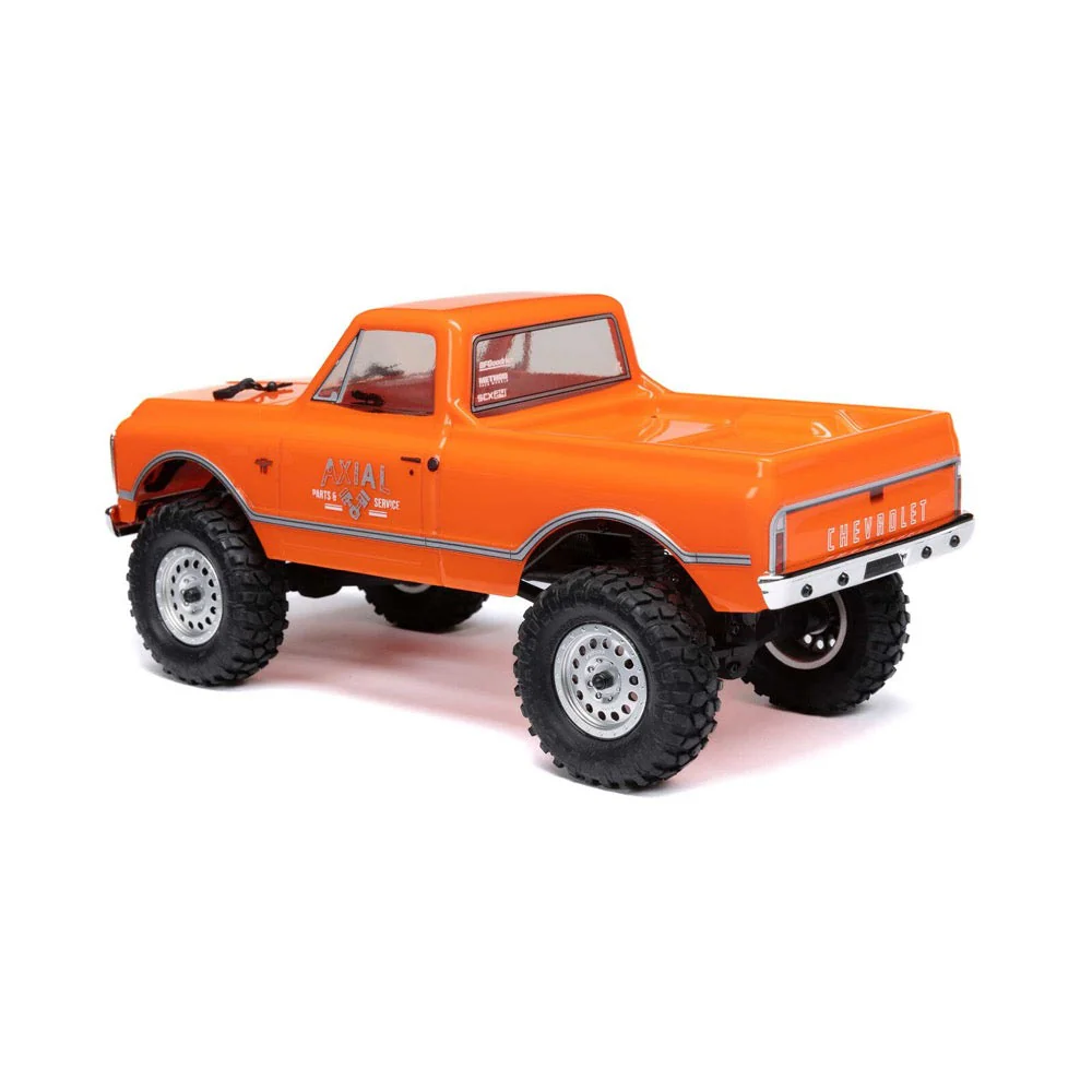 Axial 1/24 1967 Chevrolet C10 Truck RC Crawler (Orange) AXI00001V2T3 - Image 4