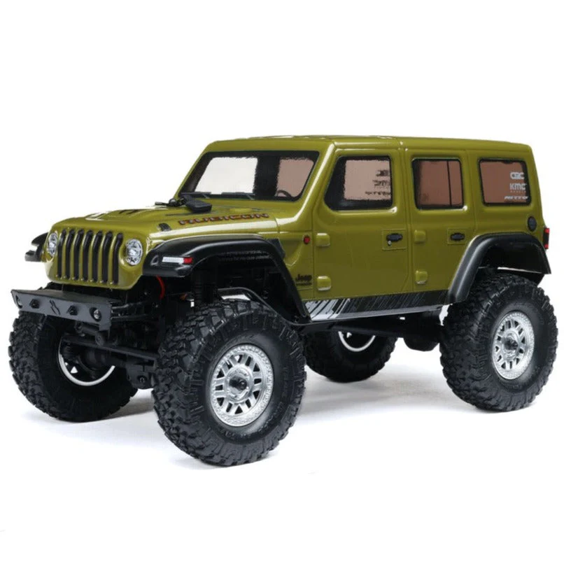 Axial 1/24 SCX24 2019 Jeep Wrangler JLU 4WD Rock Crawler Green AXI00002V3T4 - Image 3