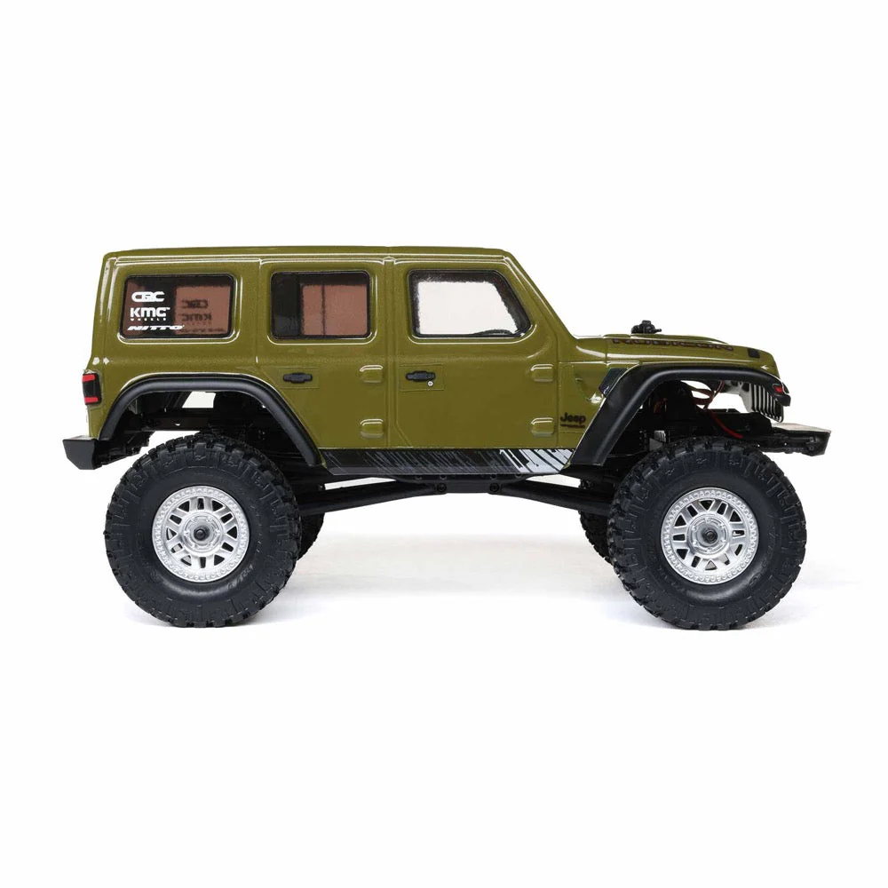 Axial 1/24 SCX24 2019 Jeep Wrangler JLU 4WD Rock Crawler Green AXI00002V3T4 - Image 5