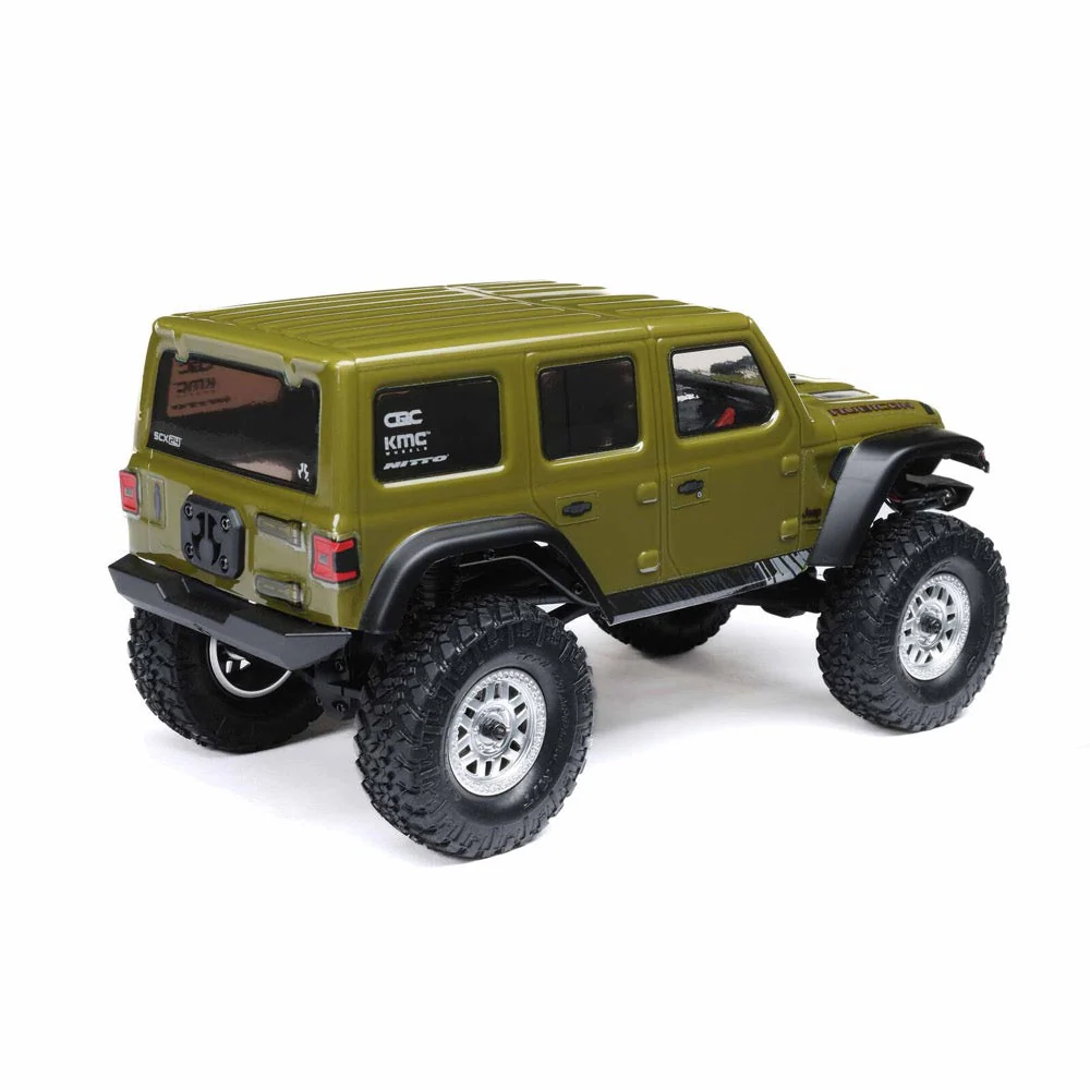 Axial 1/24 SCX24 2019 Jeep Wrangler JLU 4WD Rock Crawler Green AXI00002V3T4 - Image 6