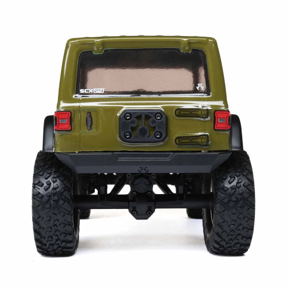 Axial 1/24 SCX24 2019 Jeep Wrangler JLU 4WD Rock Crawler Green AXI00002V3T4 - Image 7