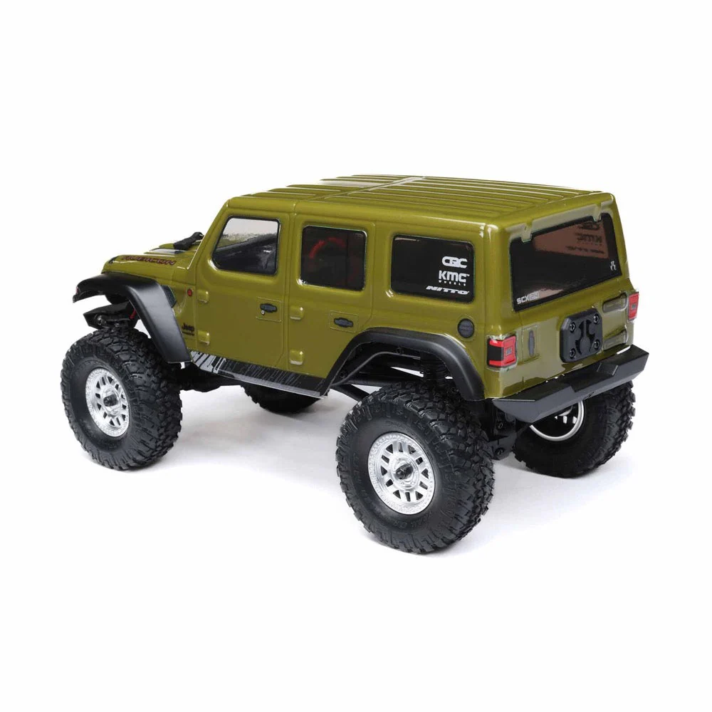 Axial 1/24 SCX24 2019 Jeep Wrangler JLU 4WD Rock Crawler Green AXI00002V3T4 - Image 8