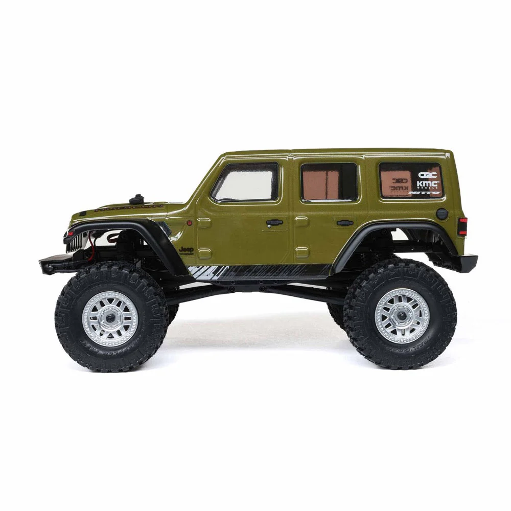 Axial 1/24 SCX24 2019 Jeep Wrangler JLU 4WD Rock Crawler Green AXI00002V3T4 - Image 9