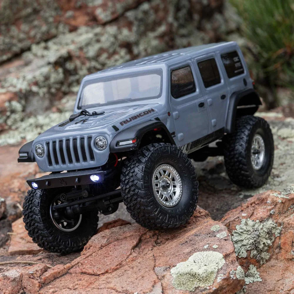 Axial 1/24 SCX24 2019 Jeep Wrangler JLU 4WD Rock Crawler Grey AXI00002V3T3 - Image 16