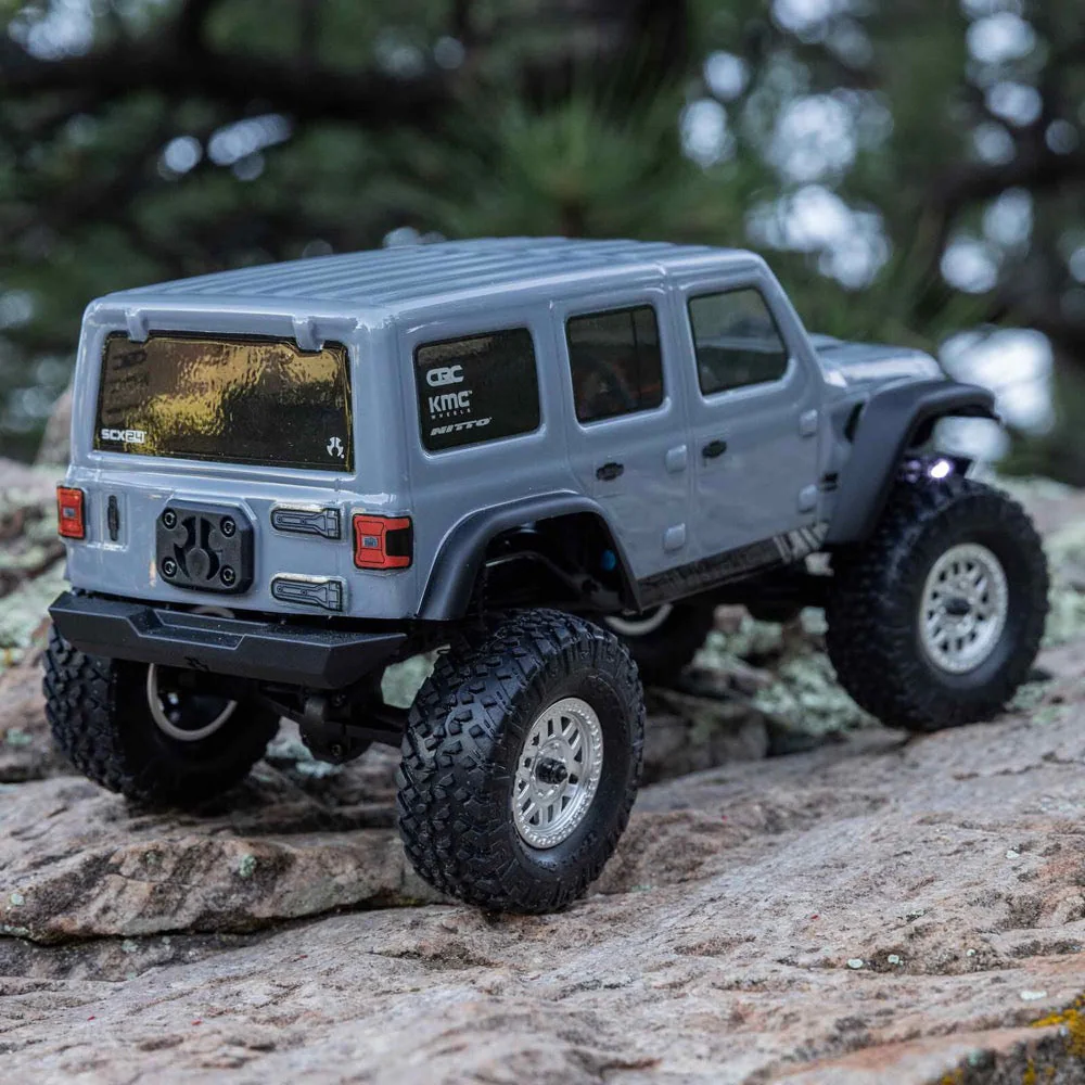 Axial 1/24 SCX24 2019 Jeep Wrangler JLU 4WD Rock Crawler Grey AXI00002V3T3 - Image 17