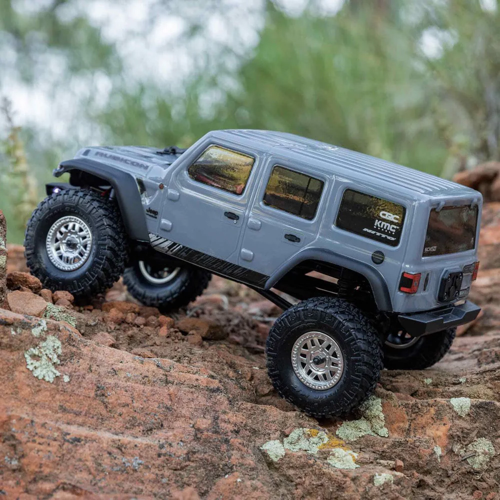 Axial 1/24 SCX24 2019 Jeep Wrangler JLU 4WD Rock Crawler Grey AXI00002V3T3 - Image 19