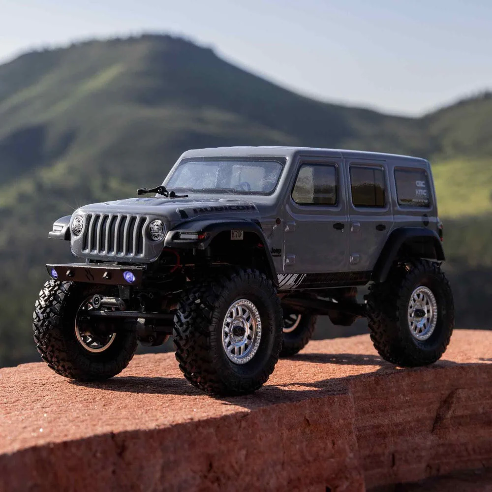 Axial 1/24 SCX24 2019 Jeep Wrangler JLU 4WD Rock Crawler Grey AXI00002V3T3 - Image 20
