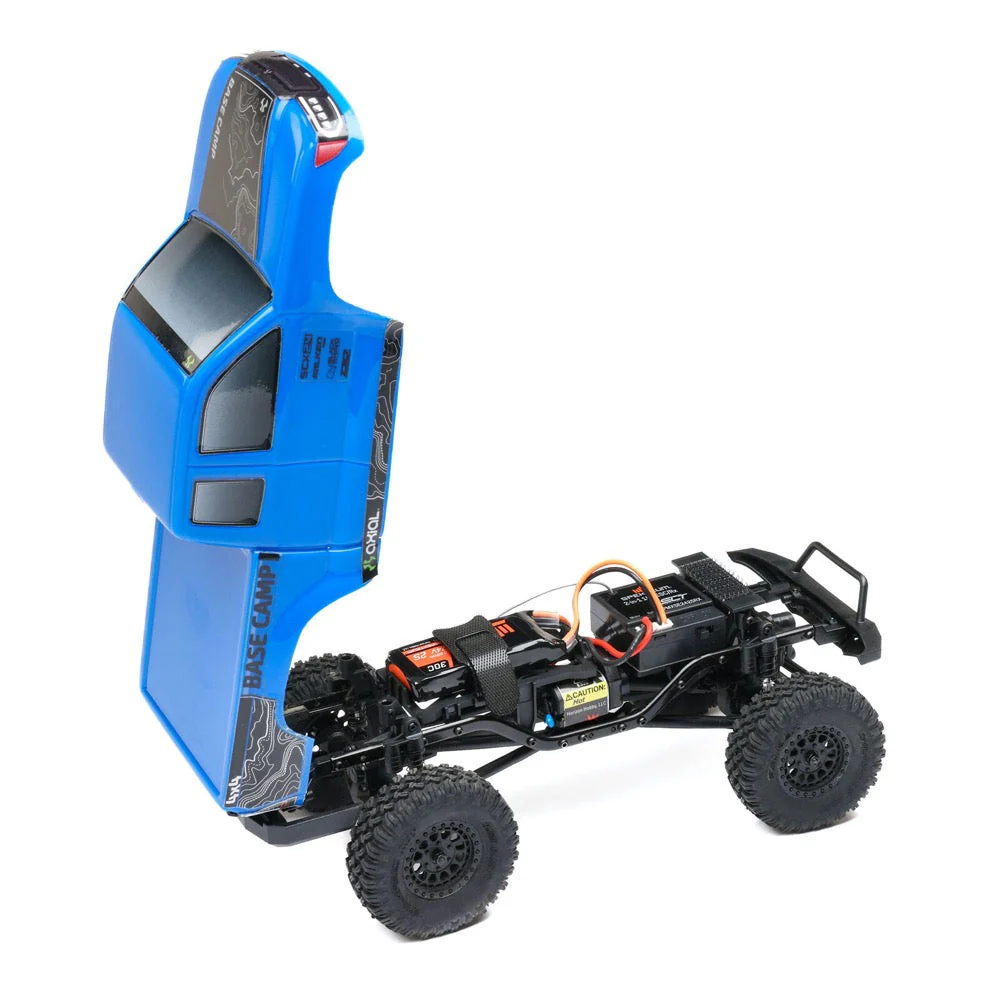 Axial 1/24 SCX24 Base Camp Rock Crawler RTR (Blue) 1219T2 - Image 2