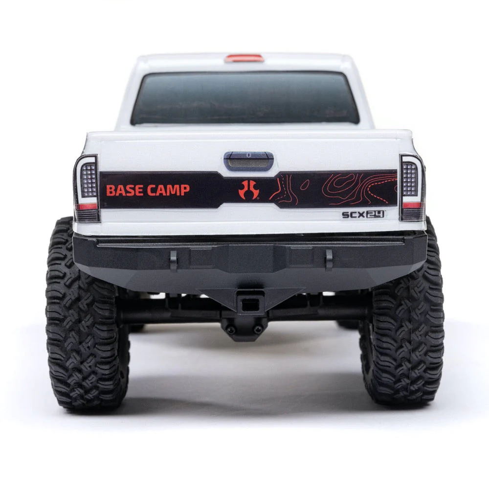 Axial 1/24 SCX24 Base Camp Rock RC Crawler (White) AXI-1219T1 - Image 5