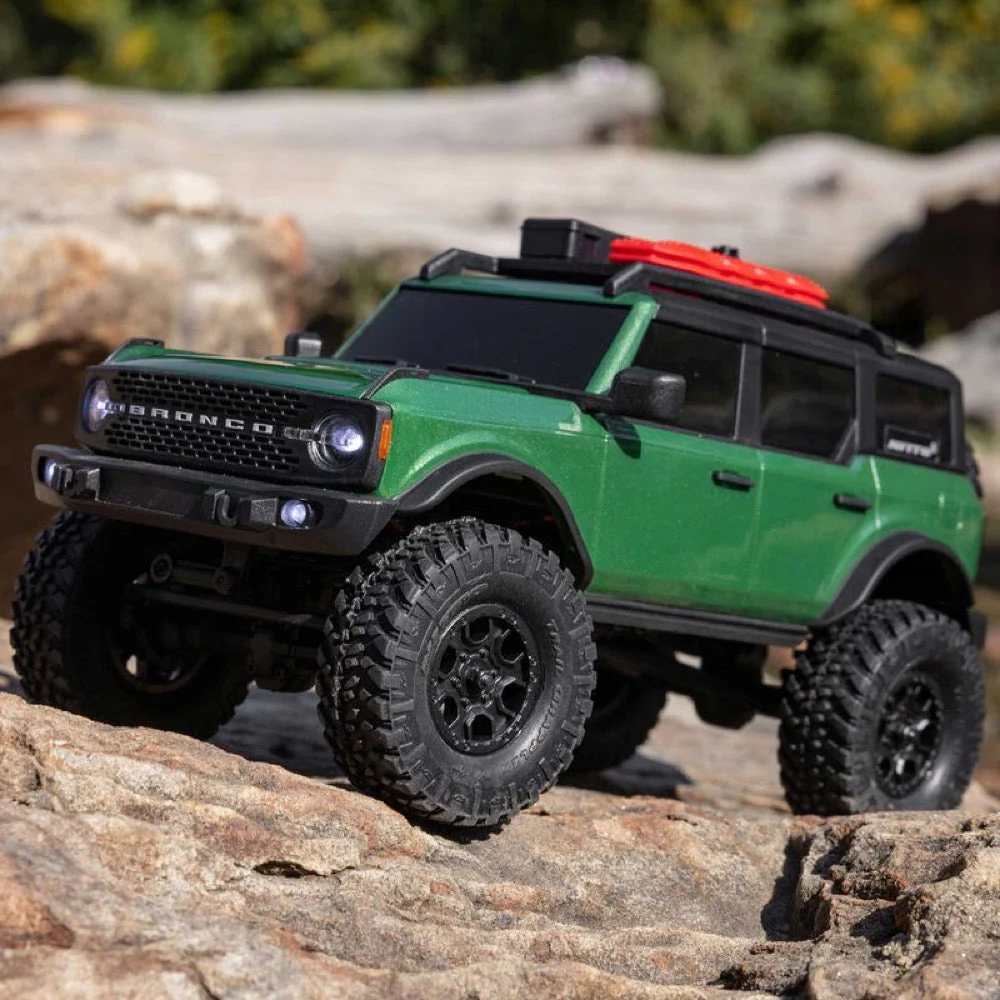 Axial 1/24 SCX24 Ford Bronco 4x4 RC Rock Crawler (Green) AXI00006V2T5 - Image 19