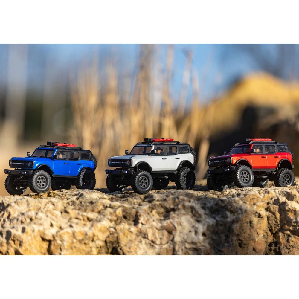 Axial 1/24 SCX24 Ford Bronco 4x4 RC Rock Crawler (Red) AXI00006V2T6 - Image 11