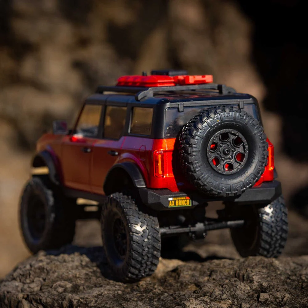 Axial 1/24 SCX24 Ford Bronco 4x4 RC Rock Crawler (Red) AXI00006V2T6 - Image 14