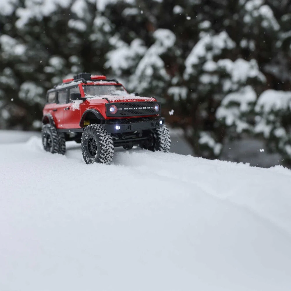 Axial 1/24 SCX24 Ford Bronco 4x4 RC Rock Crawler (Red) AXI00006V2T6 - Image 15