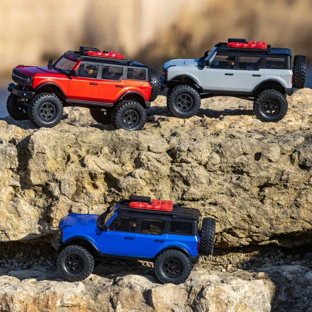 Axial 1/24 SCX24 Ford Bronco 4x4 RC Rock Crawler (Red) AXI00006V2T6 - Image 17