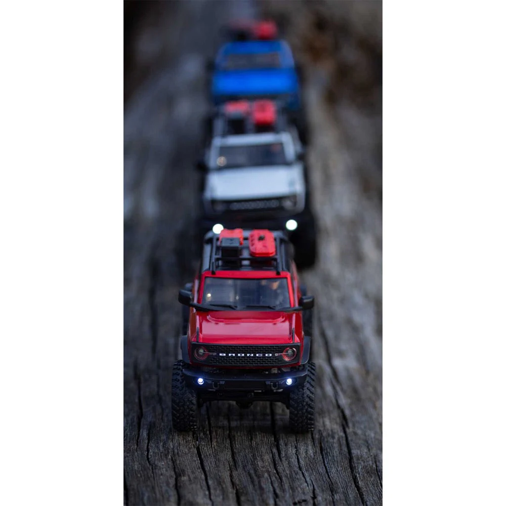 Axial 1/24 SCX24 Ford Bronco 4x4 RC Rock Crawler (Red) AXI00006V2T6 - Image 20