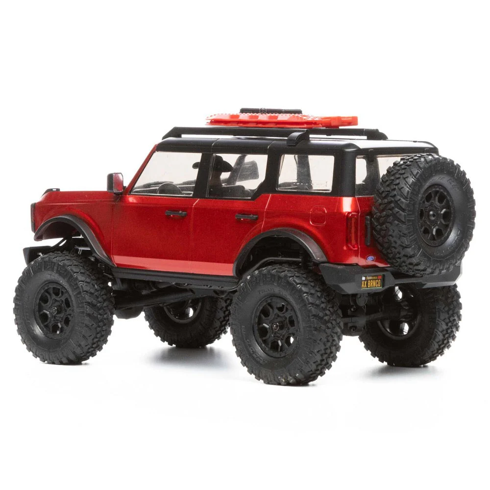 Axial 1/24 SCX24 Ford Bronco 4x4 RC Rock Crawler (Red) AXI00006V2T6 - Image 3